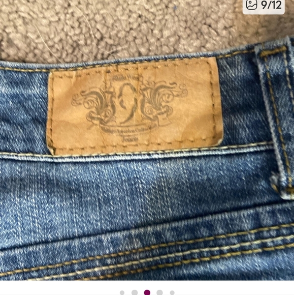 Nine West Vintage America Women’s Size 6 Short Boot Leg Blue Jeans - Picture 9 of 10